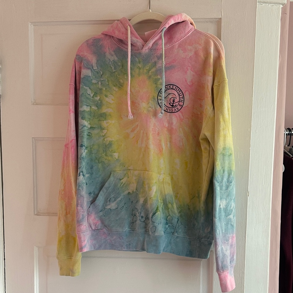 Colorful Tie-Dye Hoodie